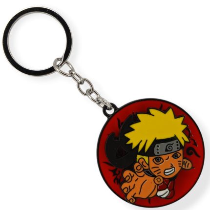 Anime Naruto Spinning Rotating Metal Keychain Locket