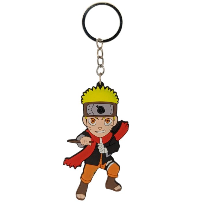 Anime Naruto Rubber Keychain Locket