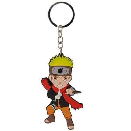 Anime Naruto Rubber Keychain Locket