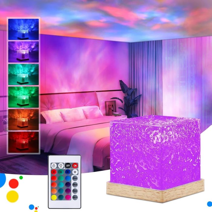 Ocean Wave Projector Lamp Multicolor