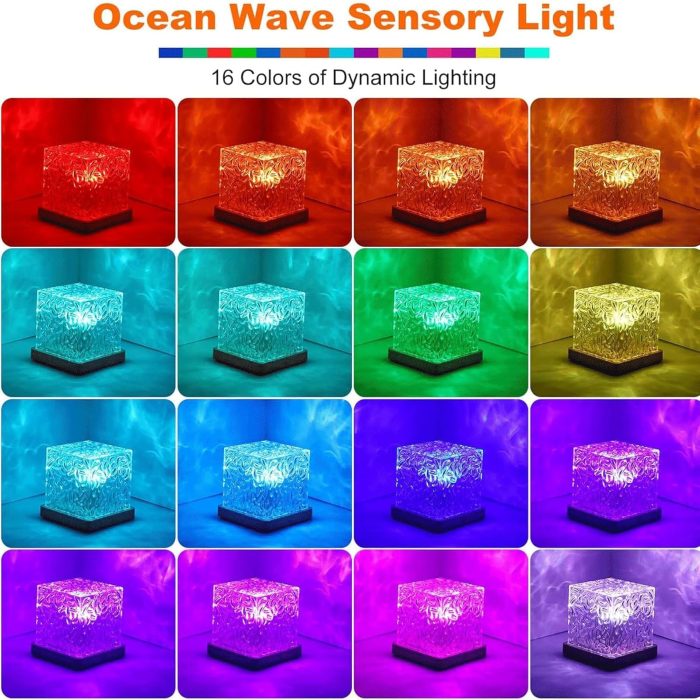 Ocean Wave Projector Lamp Multicolor