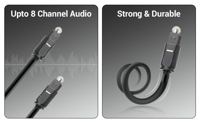 Licate Optical Fiber Cable For Digital Soundbar Sound