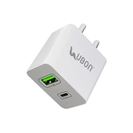 UBON CH-300 25Watt PD Superfast Universal Original Charger With Type C To C Data Cable