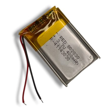 3.7V 400mAH 802030 Li-Po Battery