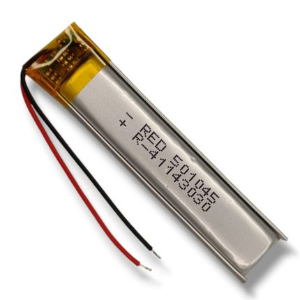 3.7V 400mAH 501045 Li-Po Battery Original By licate