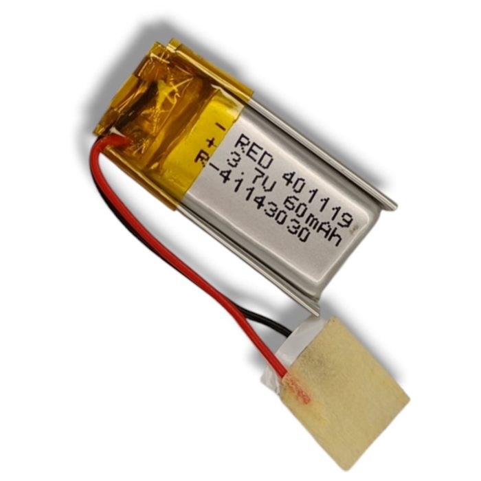 3.7V 60mAH 401119 Li-Po Battery Original By licate