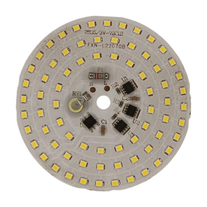 50W White Round DOB Light LED PCB