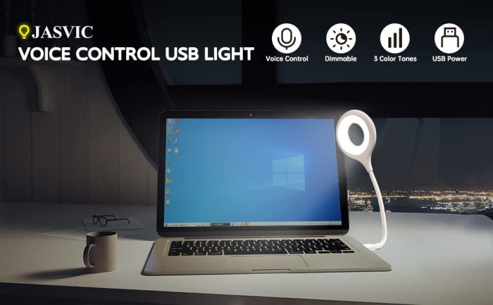 【Don't Need The Internet or Bluetooth】 You don't need to use the Internet or Bluetooth on your phone. Just plug your nightlight into a devices with usb interf and you can use the voice-controlled nightlight. It elinates the complicated operation of connecting to Bluetooth or the Internet. 【Portable USB Interfs】 The smart voice control usb night light is suitable for mobile power supplies, laptop computers, charger heads, desktop computers and other devices with USB interfs.Plug and play, both indoor and outdoor is a good choice. 【Flexible Gooseneck】：Made of Magnalium Alloy with soft material covered, the flexible gooseneck of our USB led lamp can rotate 360 degrees at will, helping you easy to twist and select the led desk lamp direction you need. 【USB Powered】：led reading lamp is USB powered and is compatible with type A USB ports on your MAC, PC laptop, power bank or USB charger. 5V low voltage USB powered, plug and play, ultra safe and power saving. This item comes with 1 Year Replacement Warranty All Over India. Successful Warranty Claims under the policy will be covered with a replacement of a new product unit.