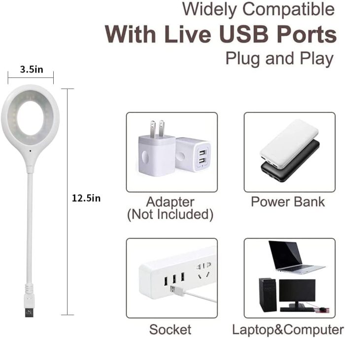 Voice Control USB Light for Laptop