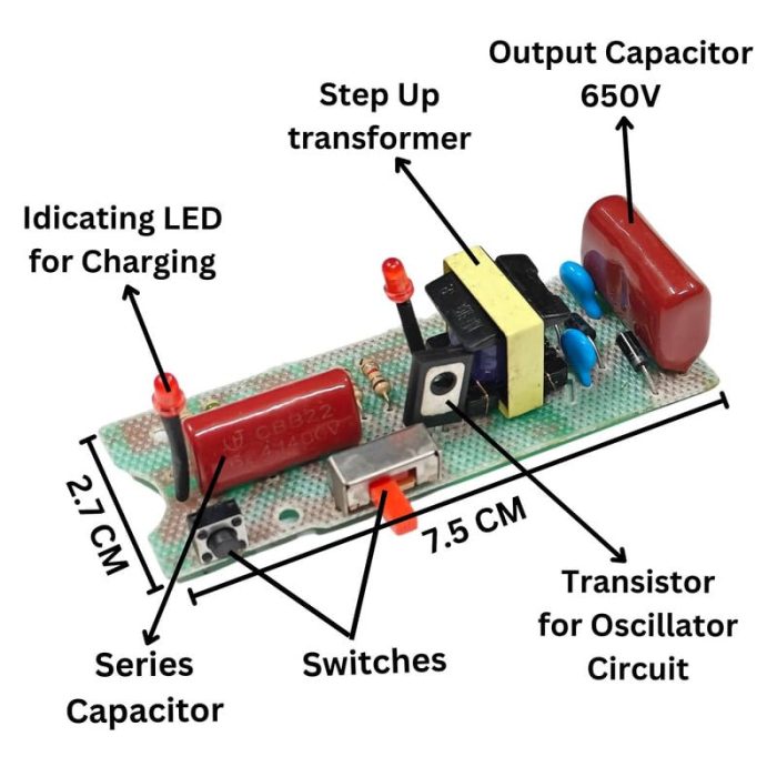 Mosquito Killer Circuit Board High Voltage Generator PCB