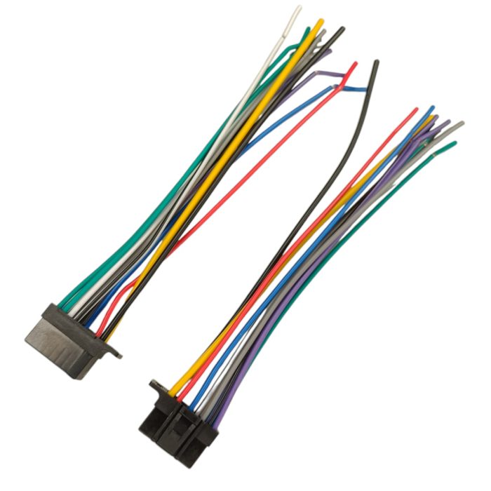 16 Pin Car Stereo Radio Player Wire Harness