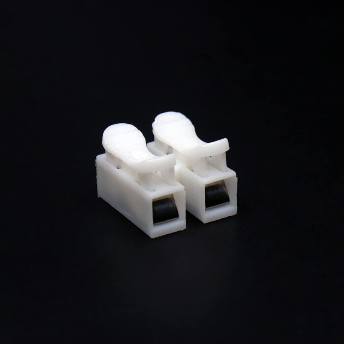 1 PCS Cable Connectors 2 Pins Electrical Push Type Cable Connector