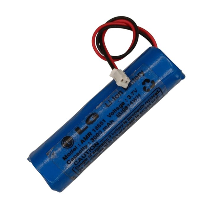 3000mAh Lithium Ion Rechargeable Battery With Wire Cell 18650 3.7 Volt