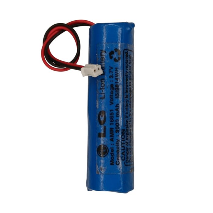 3000mAh Lithium Ion Rechargeable Battery With Wire Cell 18650 3.7 Volt