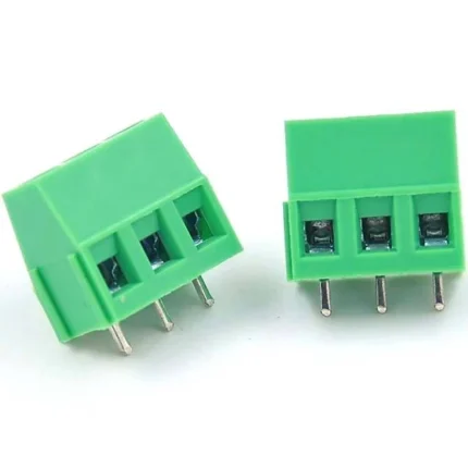 3 Pin YX126 5mm Pitch Plug in Screw Terminal Block Connector