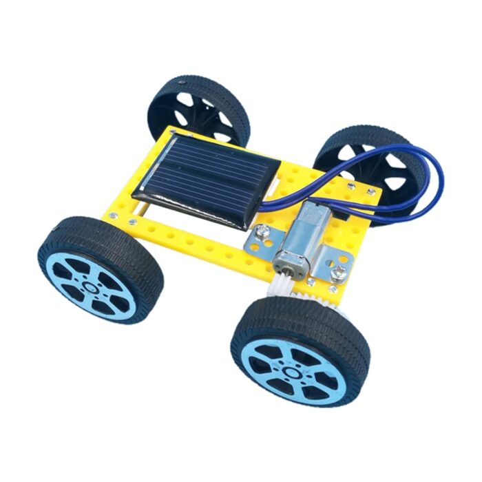 Mini Solar Powered DIY Toy Car Kit