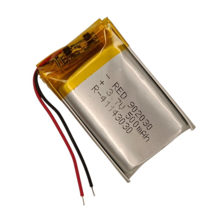 3.7V 500mAH 902030 Li-Po Battery Original By licate