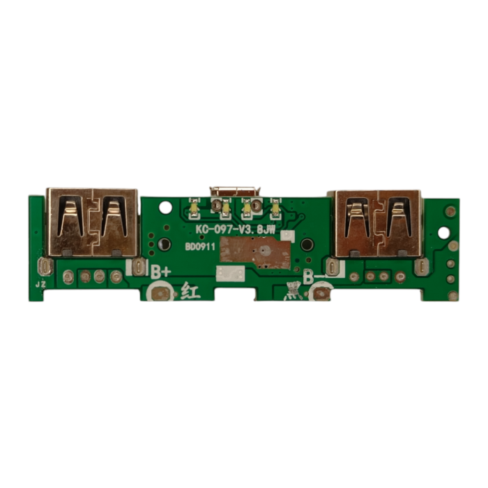 Dual 2 USB 5V 1 Amp Powerbank Module Board
