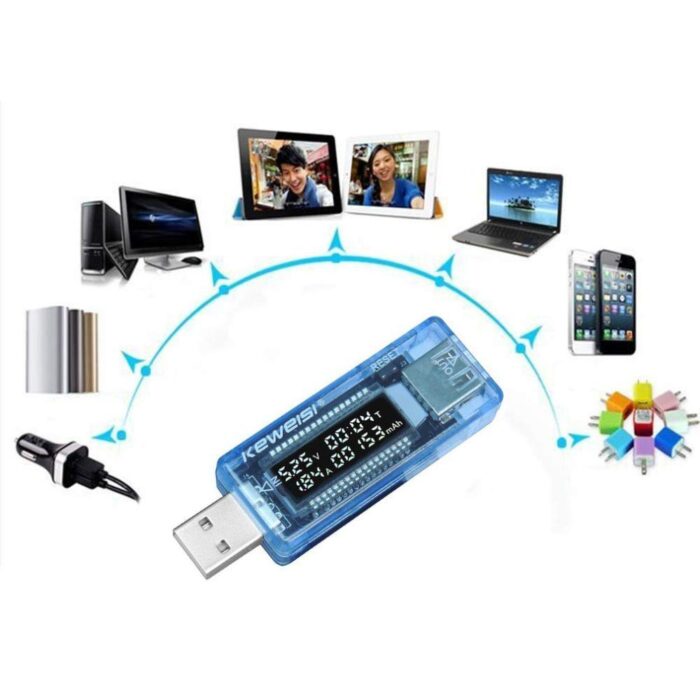 Keweisi KWS-V20 USB Current Voltmeter Tester