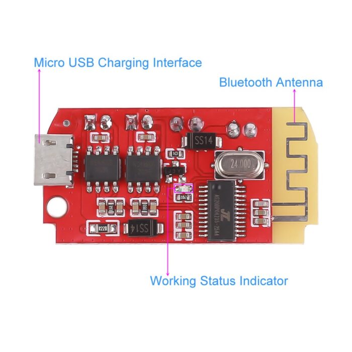 CT14 5V Stereo Bluetooth Amplifier Board Audio Module